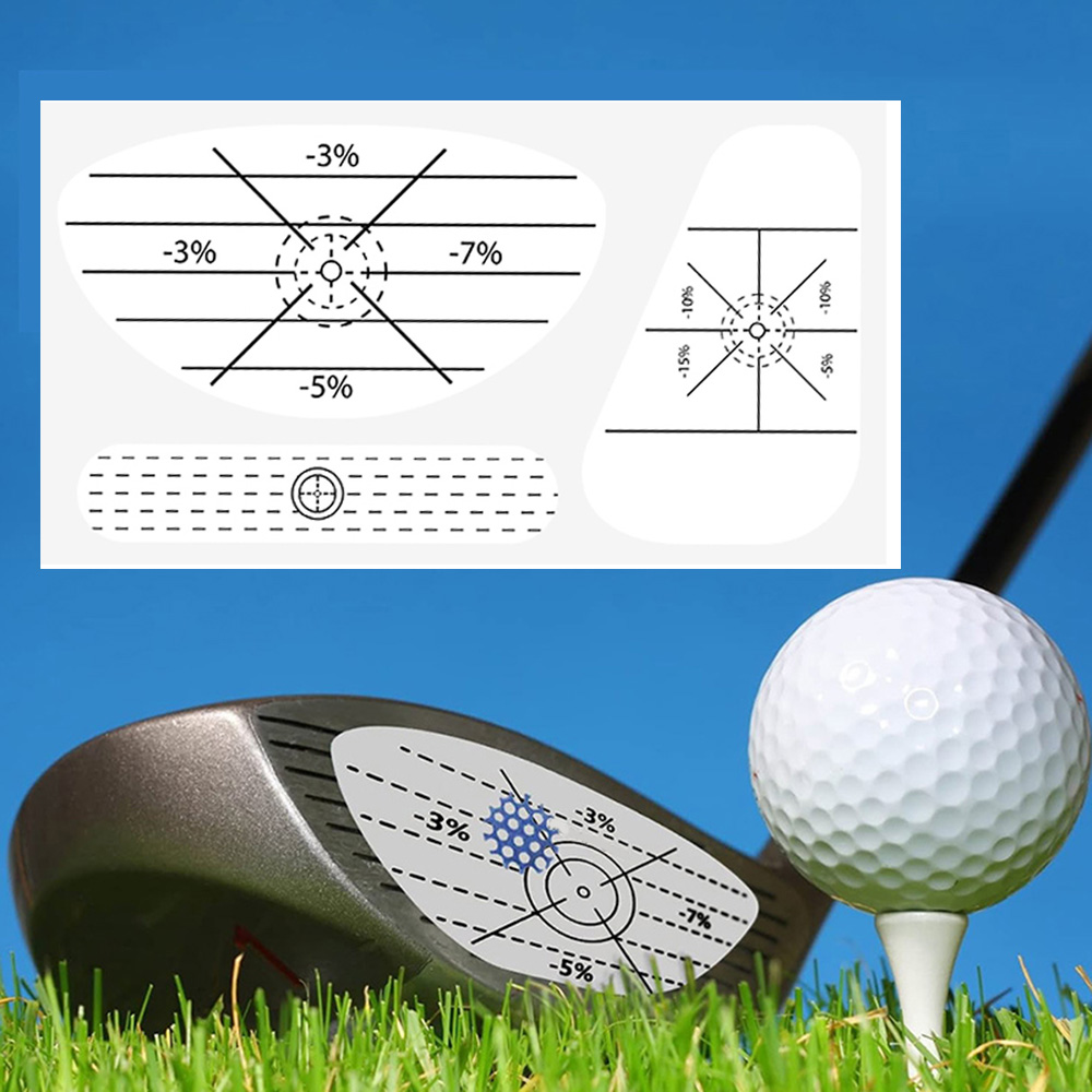 Golf Equipment Indoor - 150PCS Golf Club Impact Tape Labels
