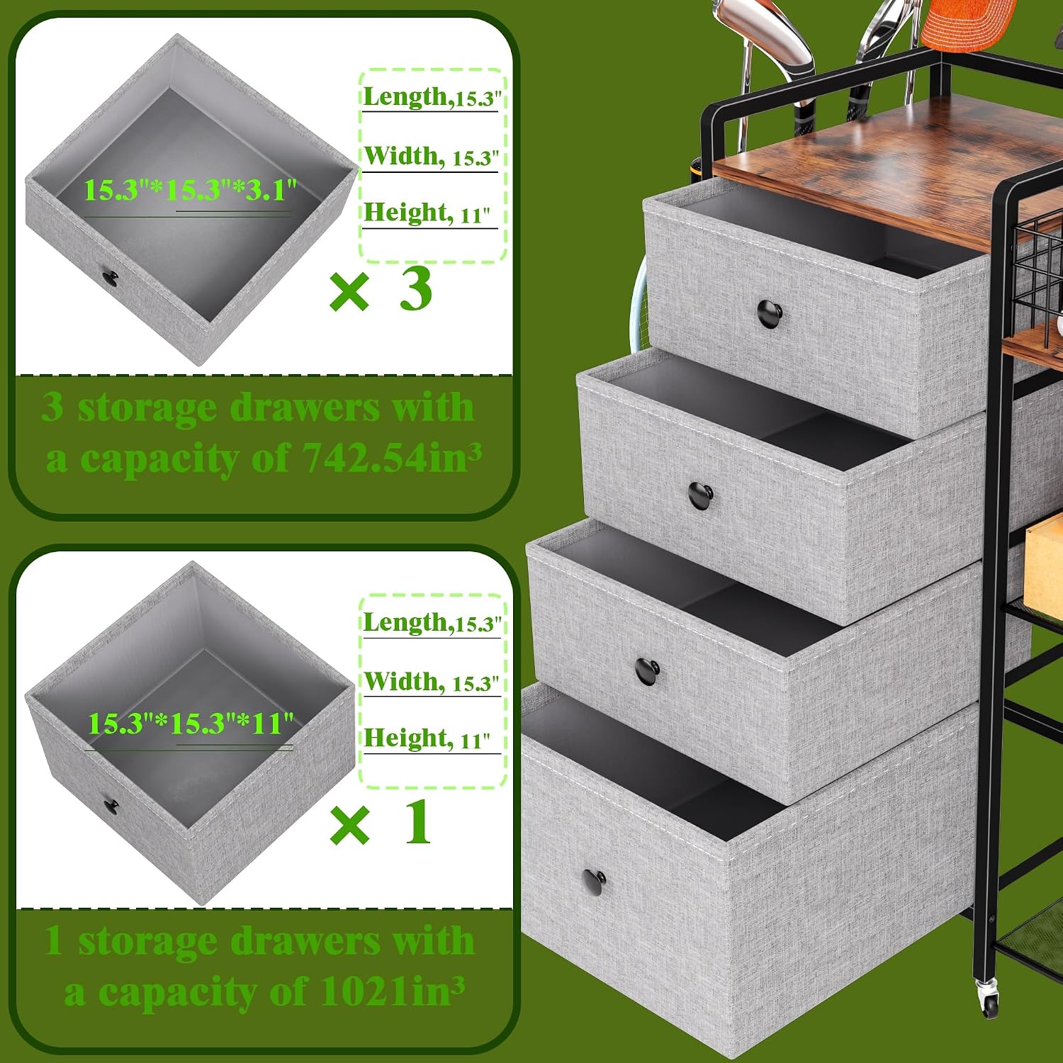 Extra Large Golf Bag Storage R - огляд і ціна Golf Equipment Organizer For Garage