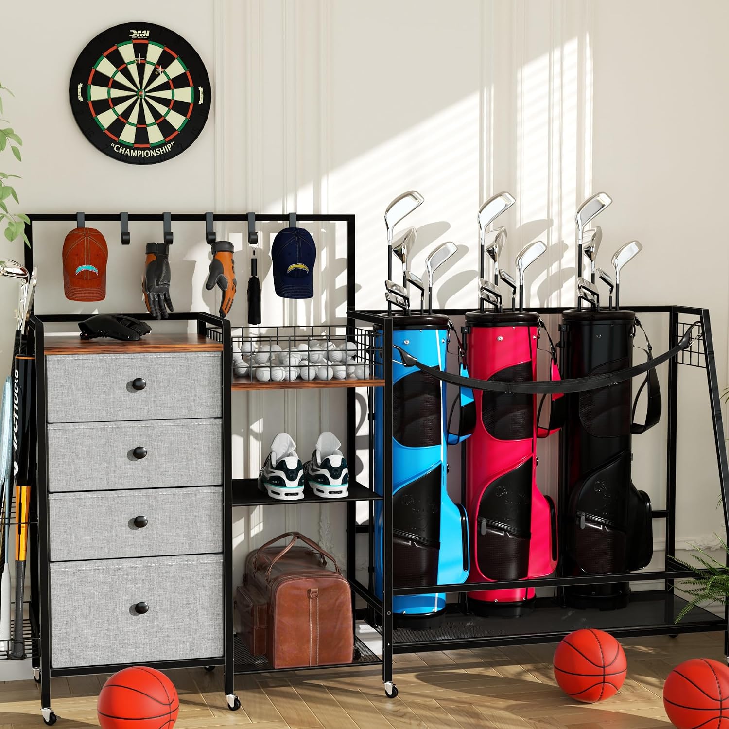 Extra Large Golf Bag Storage R - огляд і ціна Golf Equipment Organizer For Garage