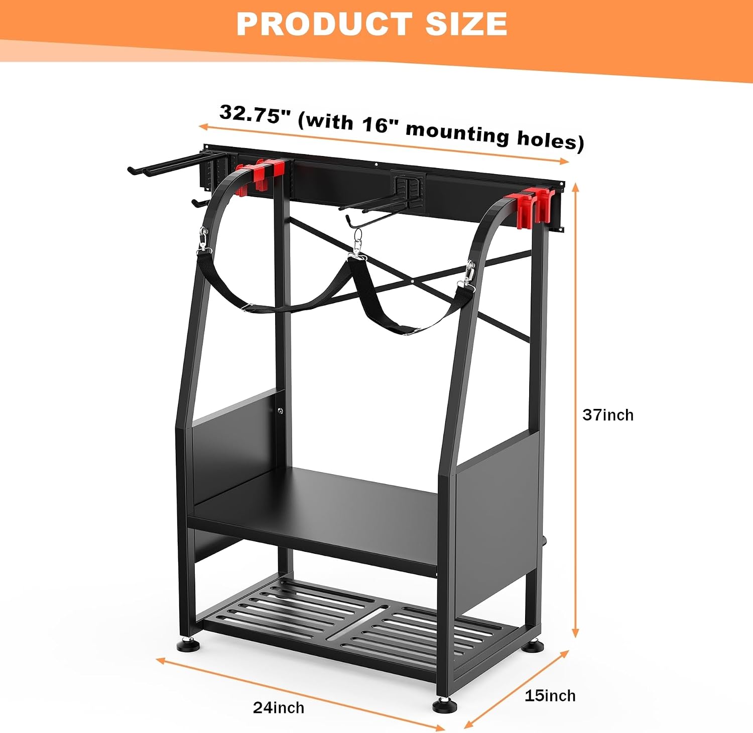 Wall Mounted Golf Bag Organize - огляд і ціна Golf Equipment Organizer For Garage