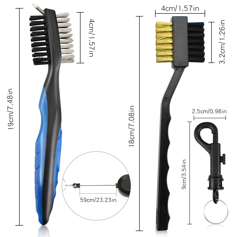 2Pcs/Set Golf Club Brush Golf  - огляд і ціна Golf Equipment Brands