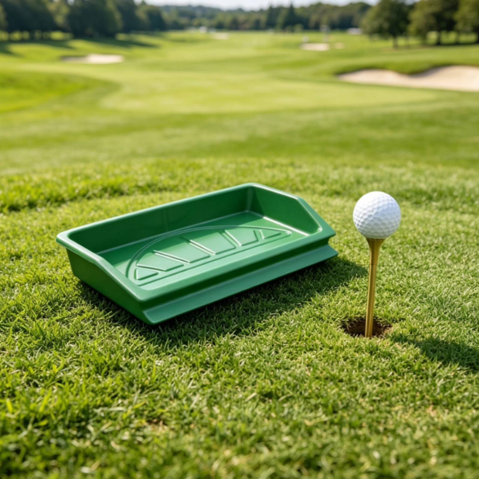 ABS Golf Tee Tray Sturdy Golf  - огляд і ціна Golf Equipment Indoor