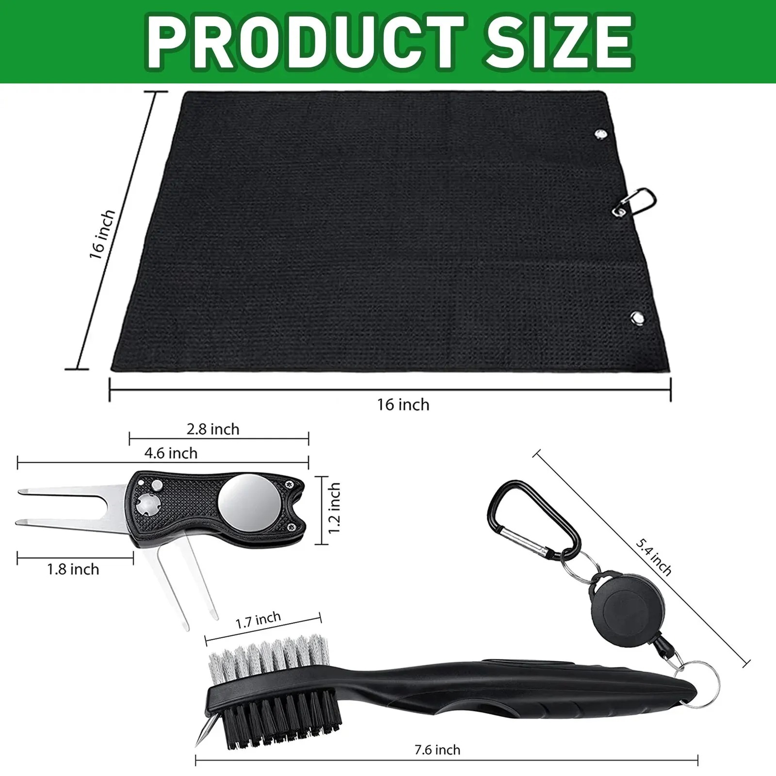 Golf Club Brush and Towel Clea - огляд і ціна Golf Equipment To Improve Your Game