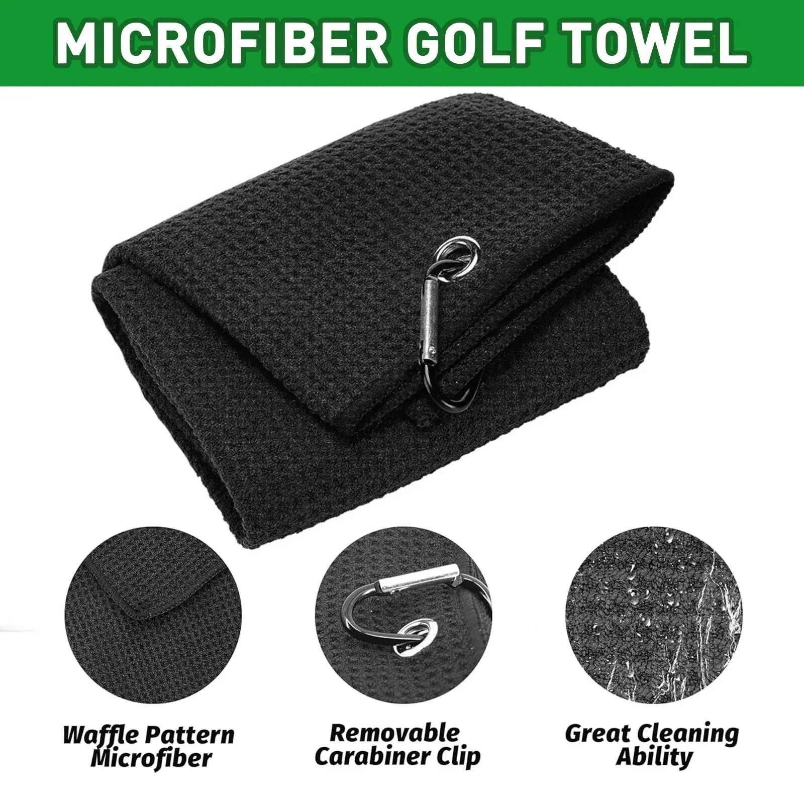 Golf Club Brush and Towel Clea - огляд і ціна Golf Equipment To Improve Your Game