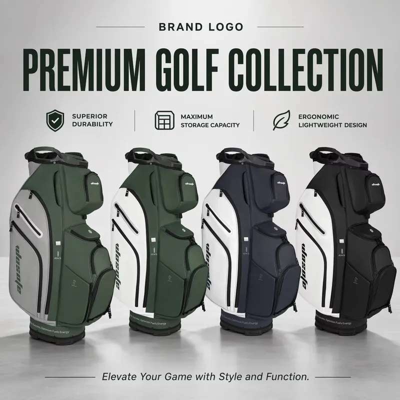 Wosofe 14 Way Golf Cart Bag Wa - огляд і ціна Golf Bag Stand Cart